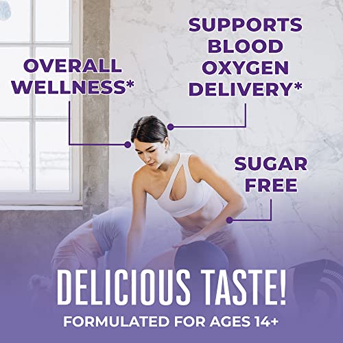 Sugar Free Iron Gummies with Vitamin C, 60 Count W8561