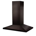 Black Stainless Steel Island Mount Range Hood O46635