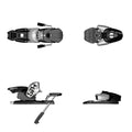 Silver/Black Ski Bindings 90mm O5534