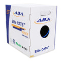 White 1000ft Cat6 Riser UTP 23AWG Bare Copper Ethernet Cable C548