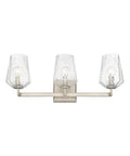 3 Light Vanity, Brushed Silver D53275