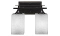 Two Light Bath Bar Dark Granite B43261