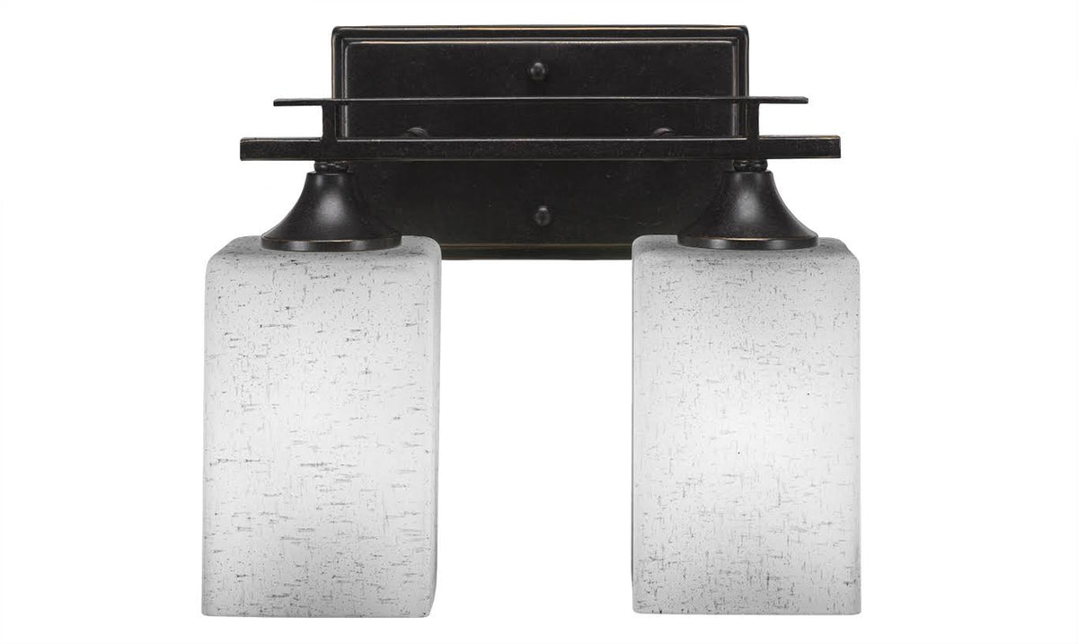 Two Light Bath Bar Dark Granite B43261