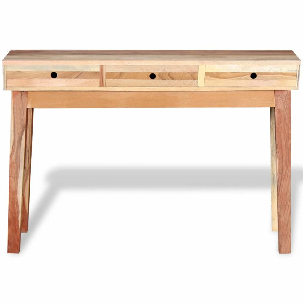 Solid Reclaimed Wood Console Table R69537