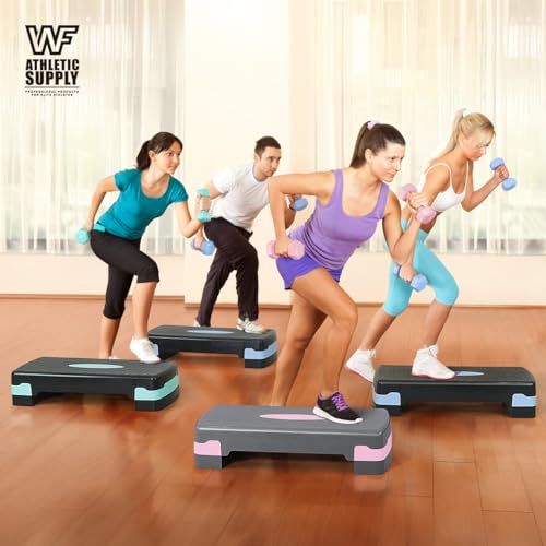 Adjustable Stepper Set with Dumbbells & Measuring Tape E498