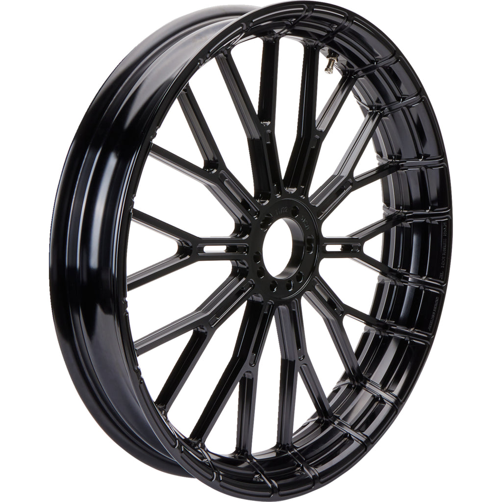 21" x 3.5" Y-Spoke Forged Black Front Wheel Y548