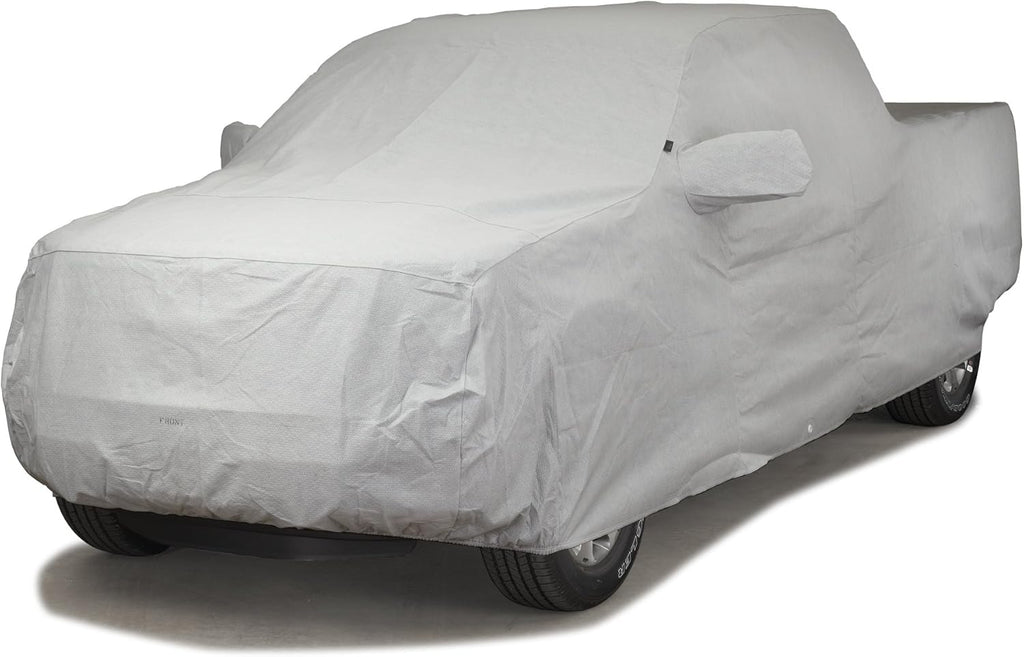 Custom Fit Car Cover for Chevrolet Silverado 1500, Gray Q1529