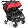 Red/Black Lightweight Double Stroller G660525