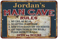 Green 8x12 Metal Sign S5558
