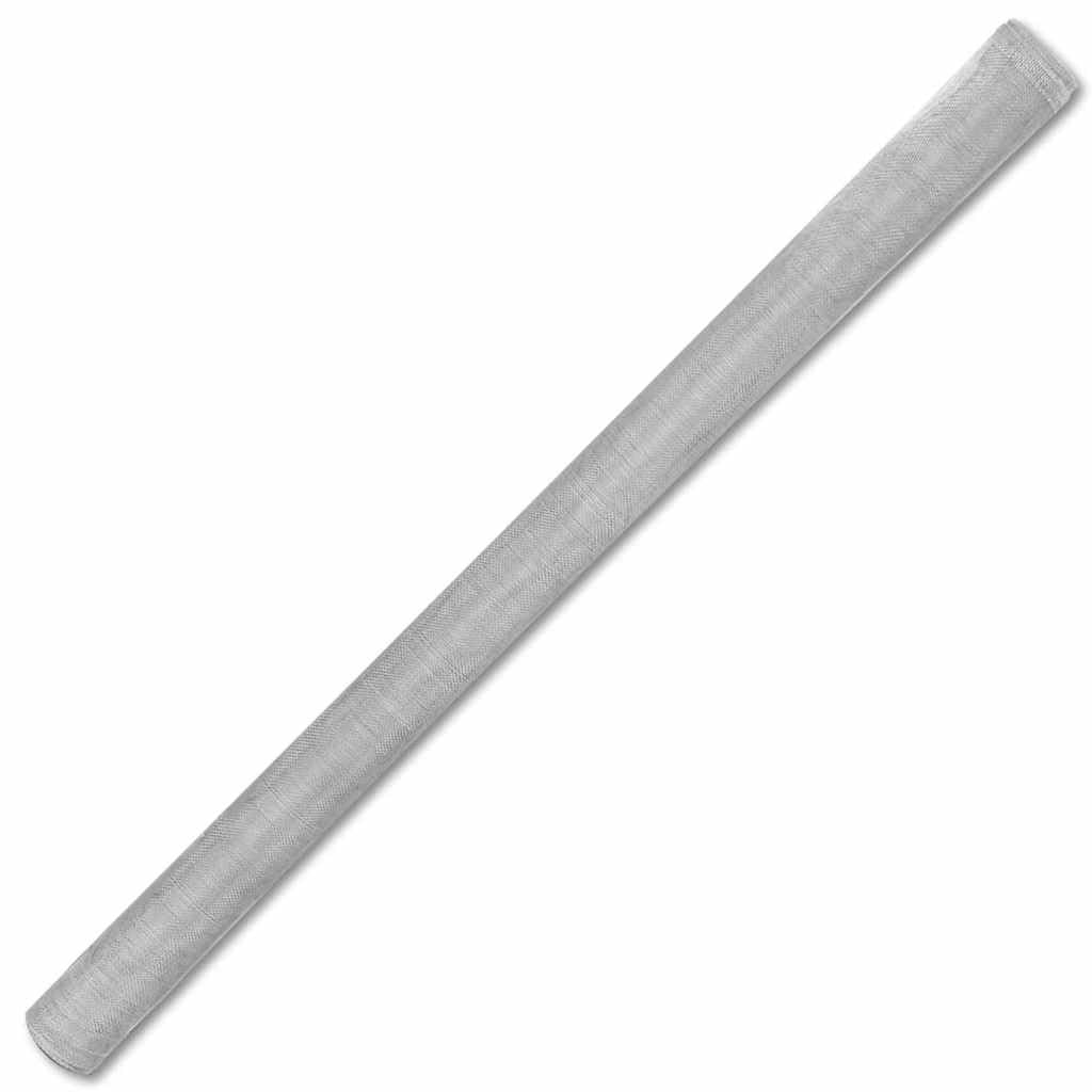 Aluminum Mesh Screen 39.4x196.9 Inches Silver L112