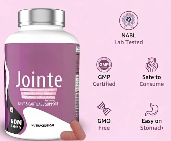 1500mg Glucosamine 400mg Chondroitin 400mg MSM 60 Tablets N430