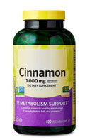 Cinnamon 1,000 mg Vegetarian Capsules W143