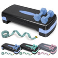 Adjustable Stepper Set with Dumbbells & Measuring Tape E498