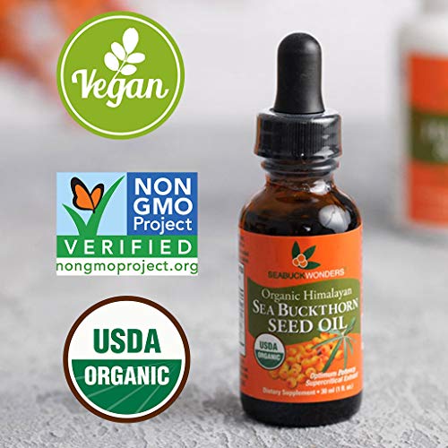 1 FL OZ Organic Sea Buckthorn Seed Oil F57197