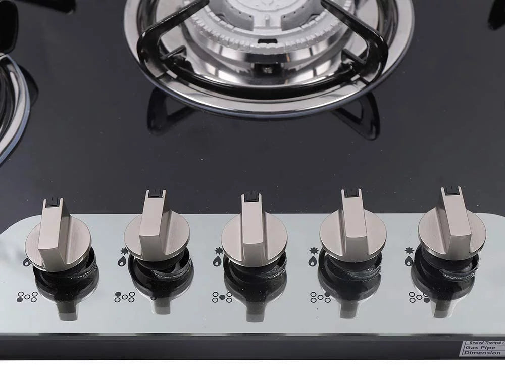 5 Burners Tempered Glass Gas Cooktop W31989