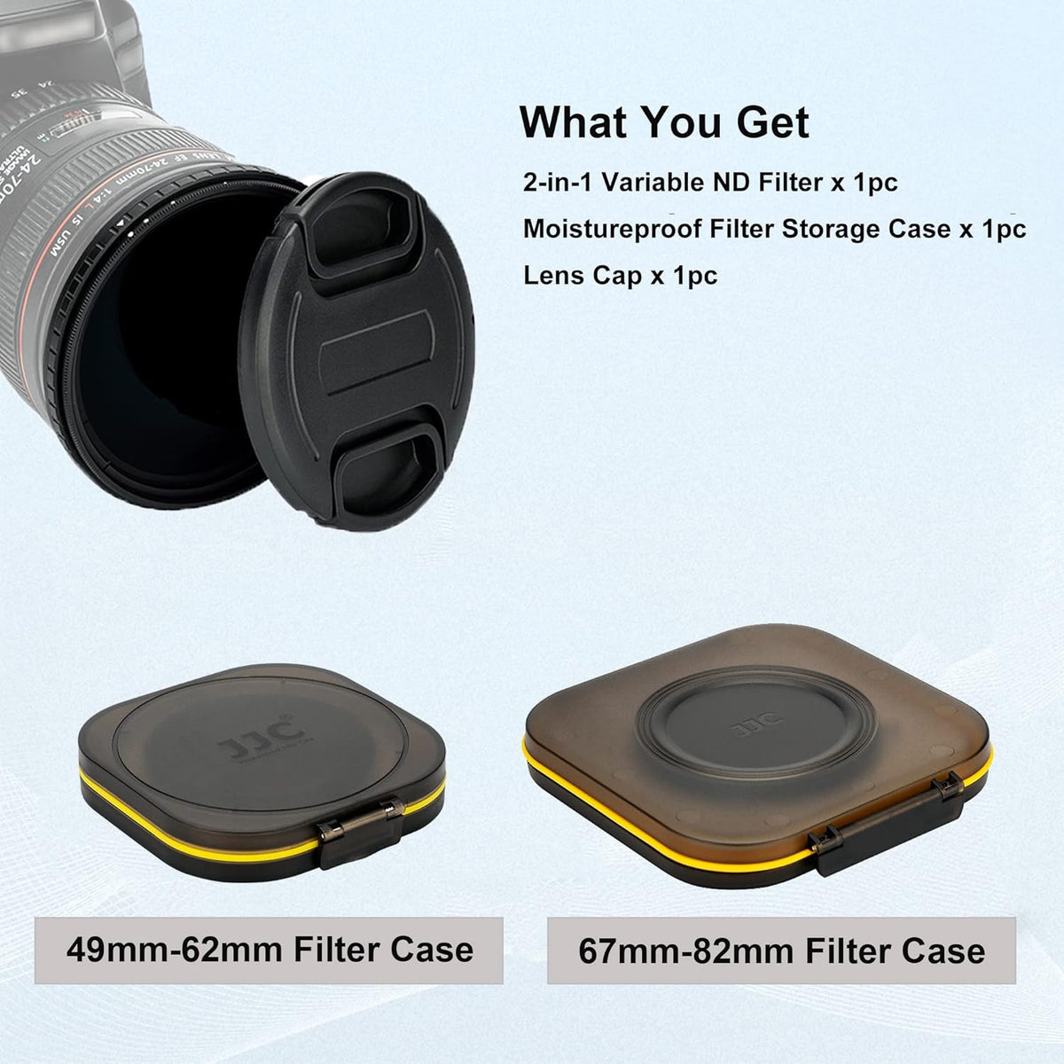 2-in-1 77mm Variable ND Filter & CPL Polarizer Filter P51709