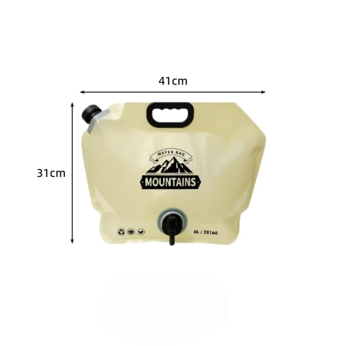 2 Gallon BPA-Free Leak-Proof Water Container with Faucet J880