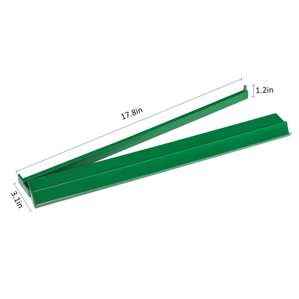 Green Mahjong Racks with Pushers 4 PCS Z4564