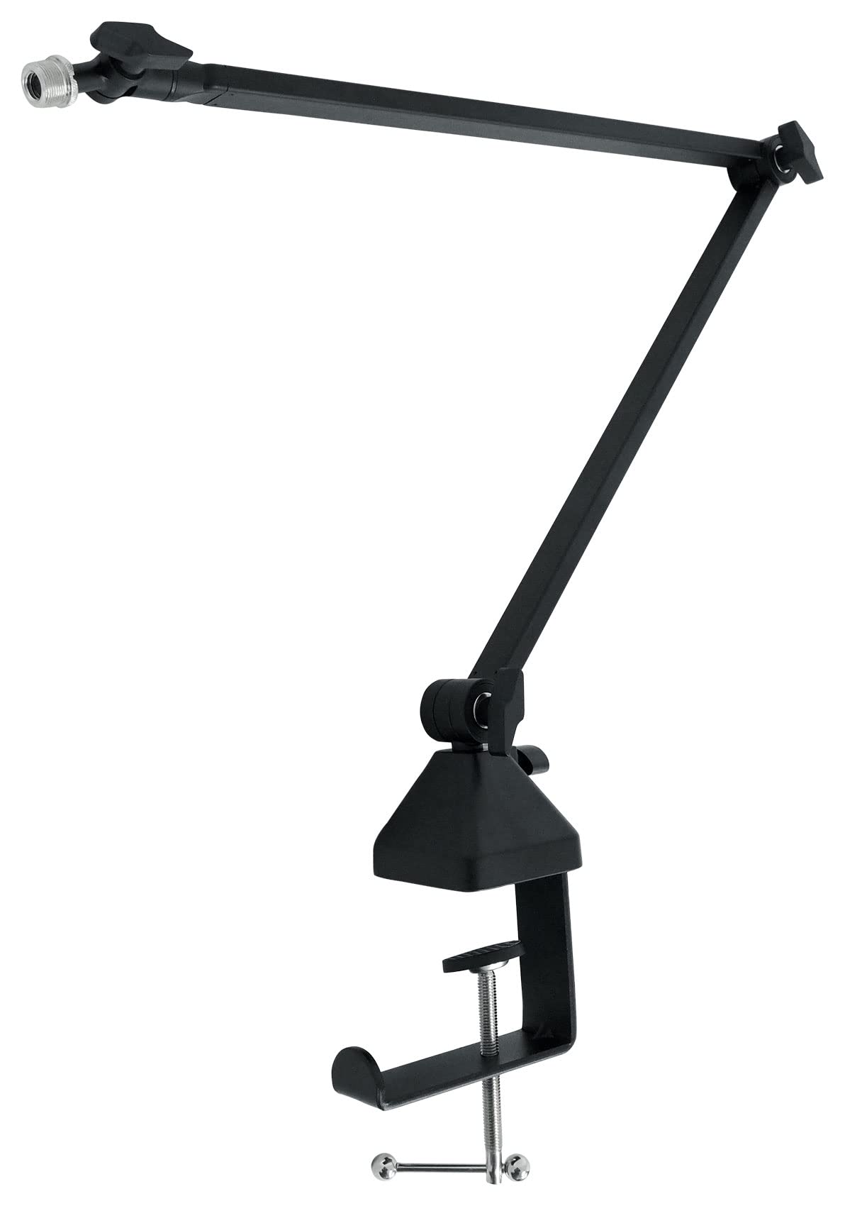 Front-Addressed Broadcast Podcast Microphone with Boom Arm and Desk Clamp P745