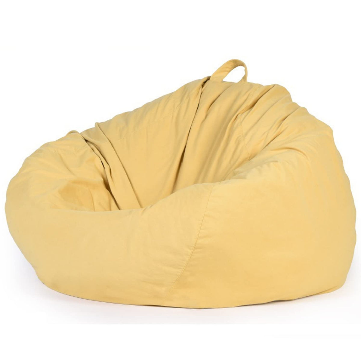 Yellow Bean Bag Chair Cover 70cmx80cm O16896
