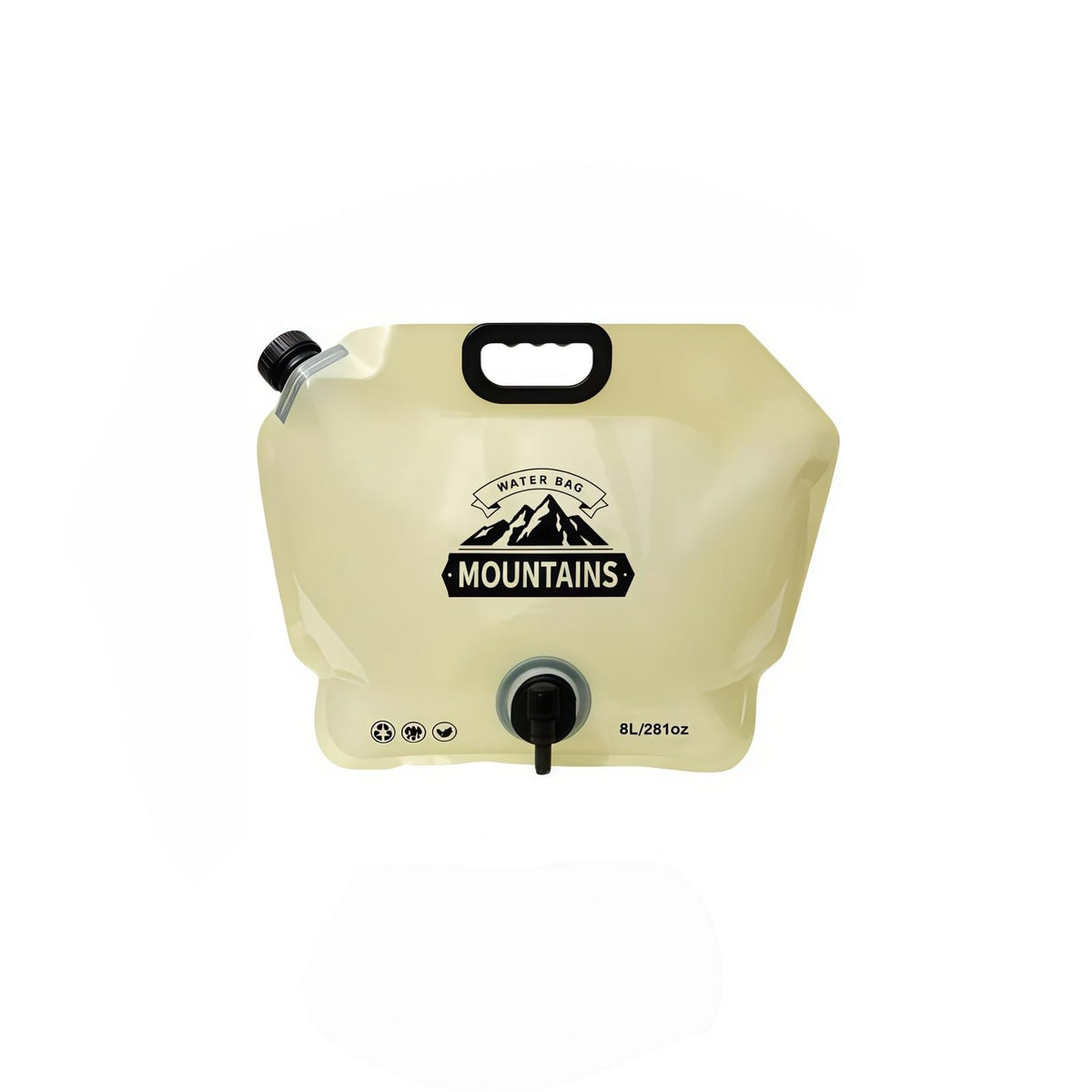 2 Gallon BPA-Free Leak-Proof Water Container with Faucet J880