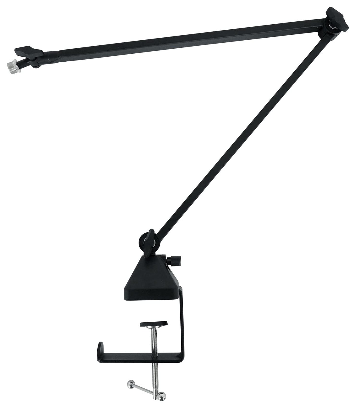 Front-Addressed Broadcast Podcast Microphone with Boom Arm and Desk Clamp P745