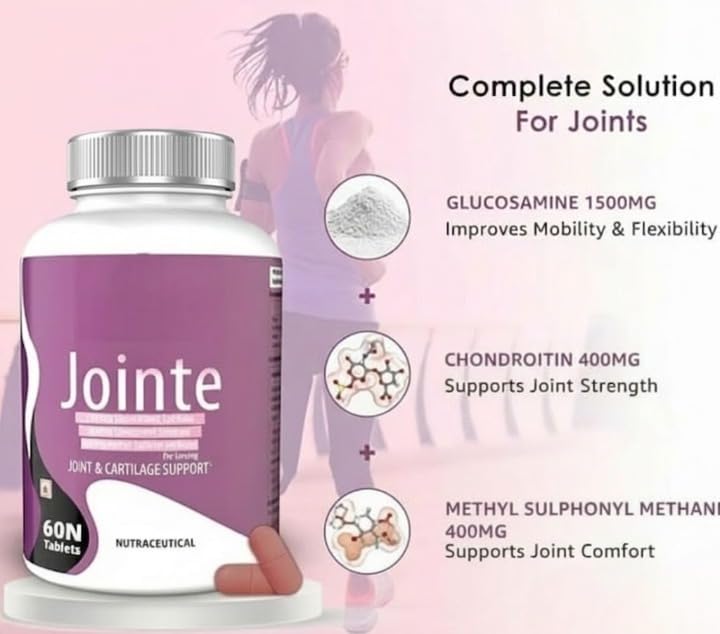 1500mg Glucosamine 400mg Chondroitin 400mg MSM 60 Tablets N430