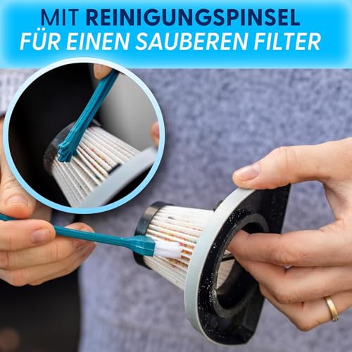 Portable Handheld Car Vacuum Cleaner with 16ft Cord, Bag, and Attachments O154041