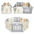 8 Panel Baby Playpen (Blue) P194597