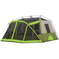 9 Person 2 Room Cabin Tent with Screen Room H71856