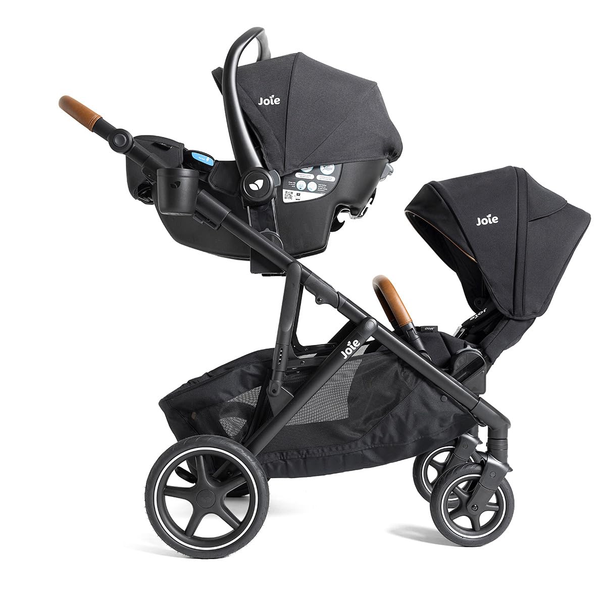 Convertible Single-to-Double Stroller & Travel System A172572