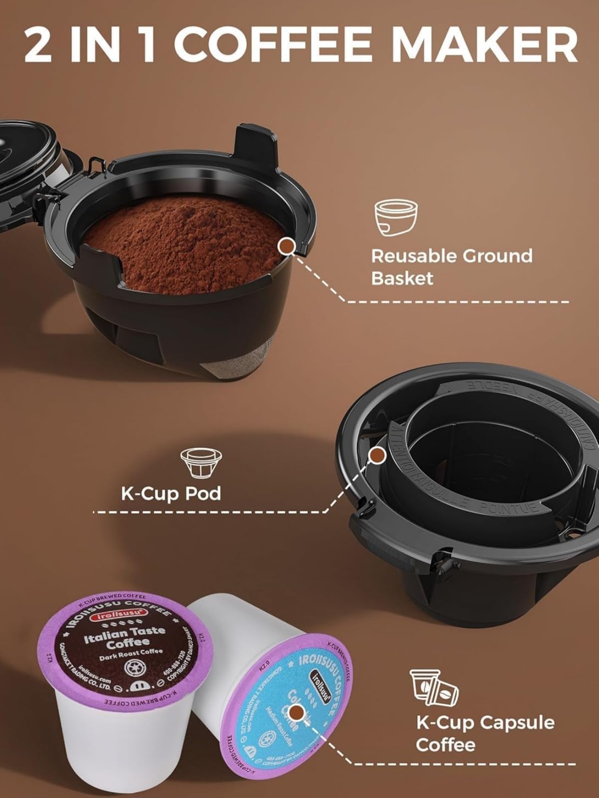 Single Serve Coffee Pod Maker S1405