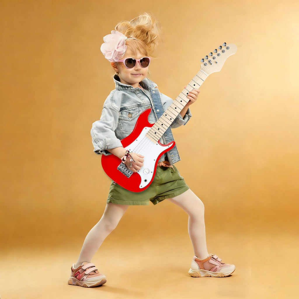 30in Kids Electric Guitar Starter Kit with 5W Amp and Gig Bag M87654