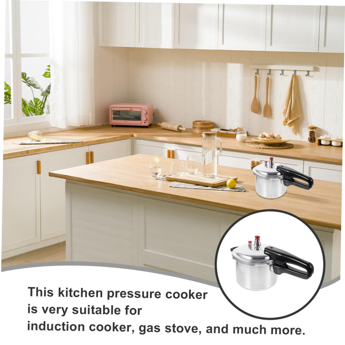 Large Aluminum Alloy Pressure Cooker K11189