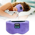 Bluetooth Sleep Mask Wireless Headphones Purple R6673