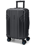 Expandable Carry On Luggage 22x14x9 Black J34171