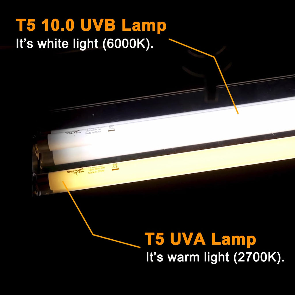 12 Inch UVB Reptile Light Fixture with Timer R76892