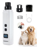 Electric Dog Nail Grinder 2 Speed 30dB Super Quiet White E81822