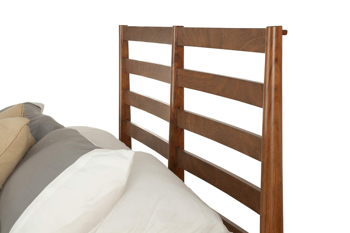 Chestnut California King Slat Back Bed W5062