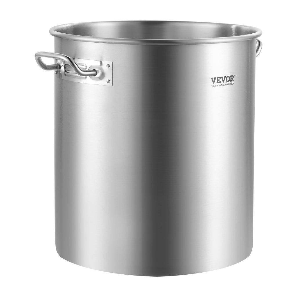 42 Quart Stainless Steel Stockpot with Strainer and Lid M579