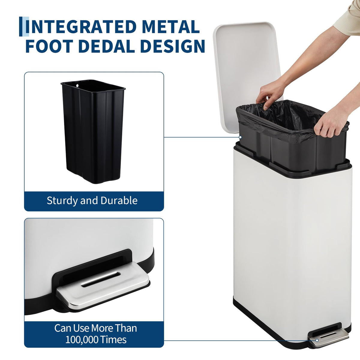 13.2 gal Step Kitchen Trash Can M559