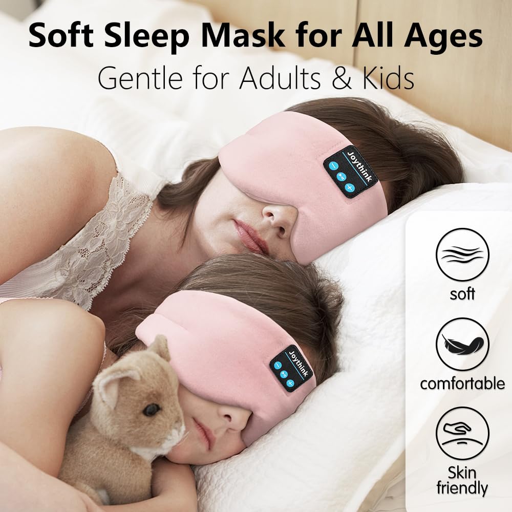 Silk Bluetooth Sleep Mask Headband Earphones E325