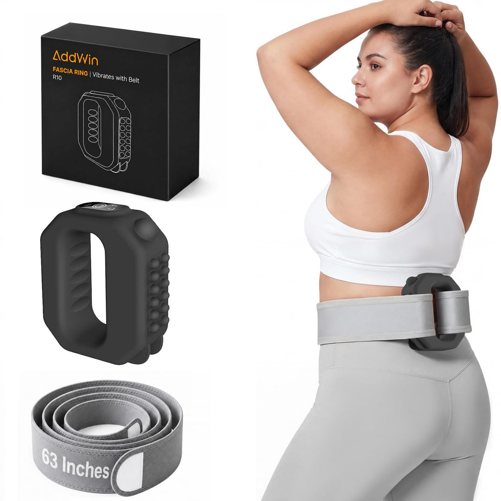 Adjustable Portable Cordless Full-Body Massager with Belt E98137