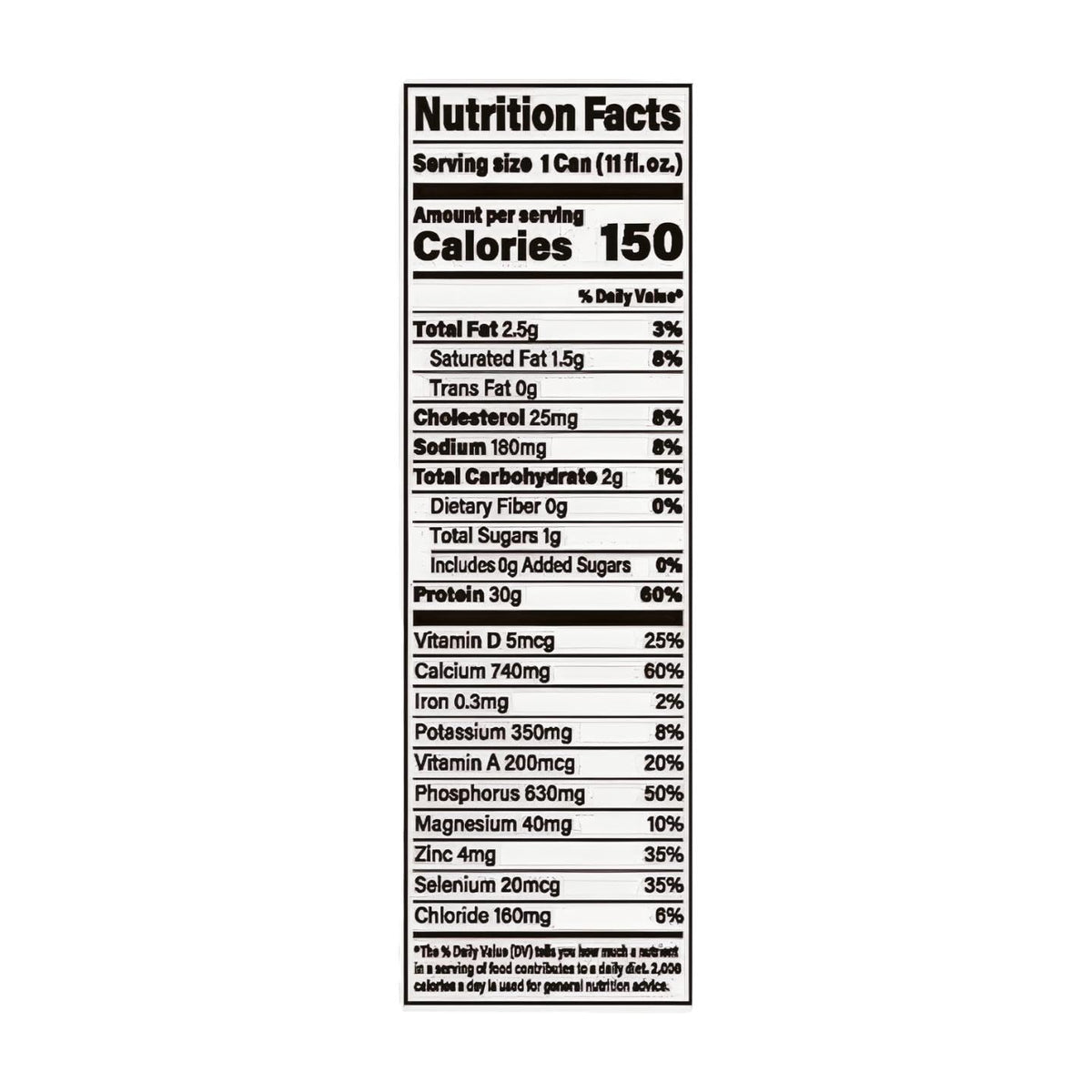 12 Pack Vanilla Milk Shake 30g Protein 1g Sugar Lactose-Free G3648