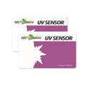 UVB Tester Reptile Lamp UV Sensor Set of 2 A299057