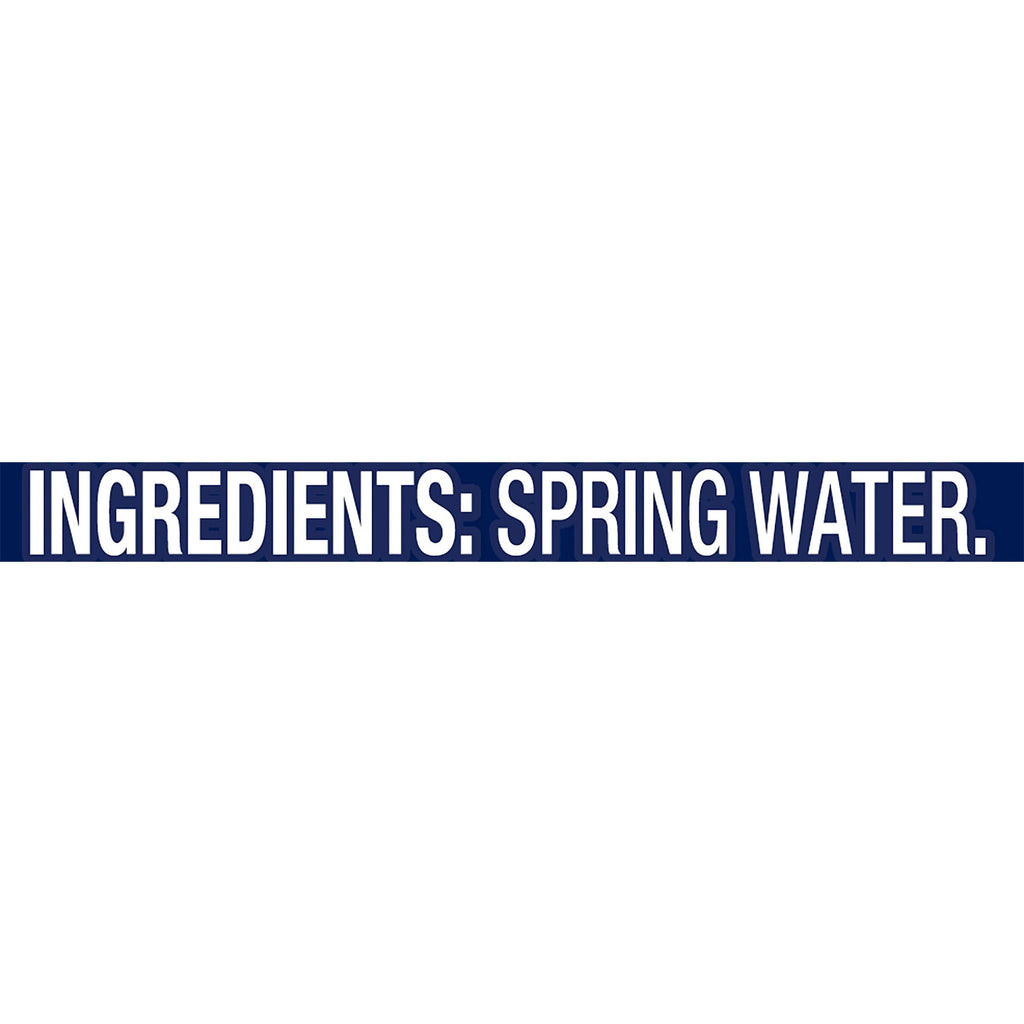 100% Natural Spring Water 16.9 fl oz 24 Pack T806