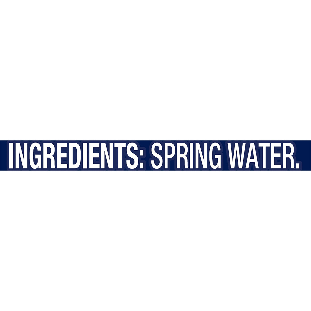 100% Natural Spring Water 16.9 fl oz 24 Pack T806
