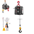 1100 lbs 1500W Electric Hoist Winch with Wired Remote Control C144644