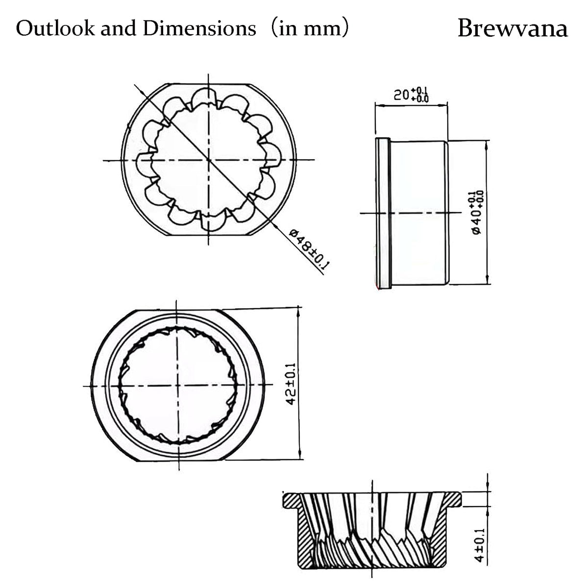 Conical Burr Set Replacement X978490