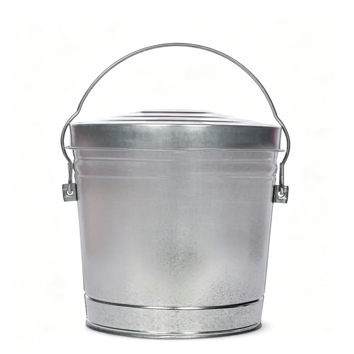 6 Gal Galvanized Steel Storage Can Locking Lid Z1414